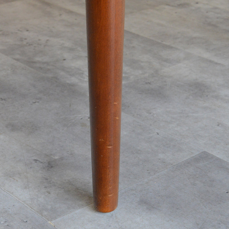 Jentique コンパクト エクステンション ラウンドテーブル11(天板剥離再塗装済)