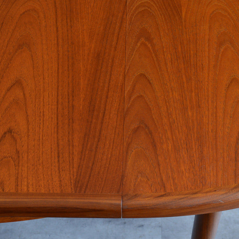 Y様見学ご予約品　 G-PLAN ジープラン　エクステンション ラウンドテーブル78(天板剥離再塗装）