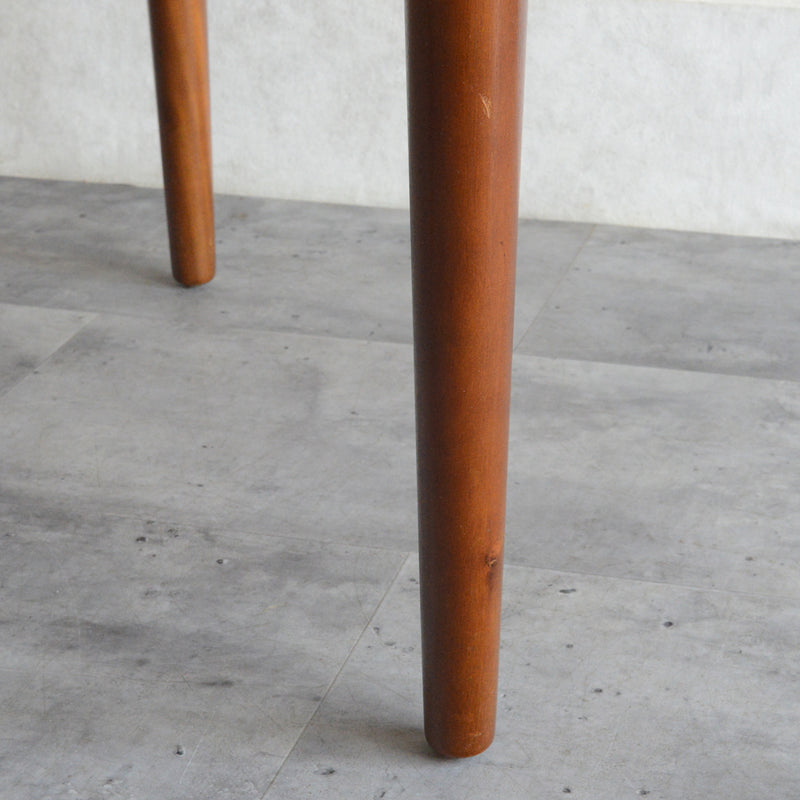 Jentique コンパクト エクステンション ラウンドテーブル11(天板剥離再塗装済)