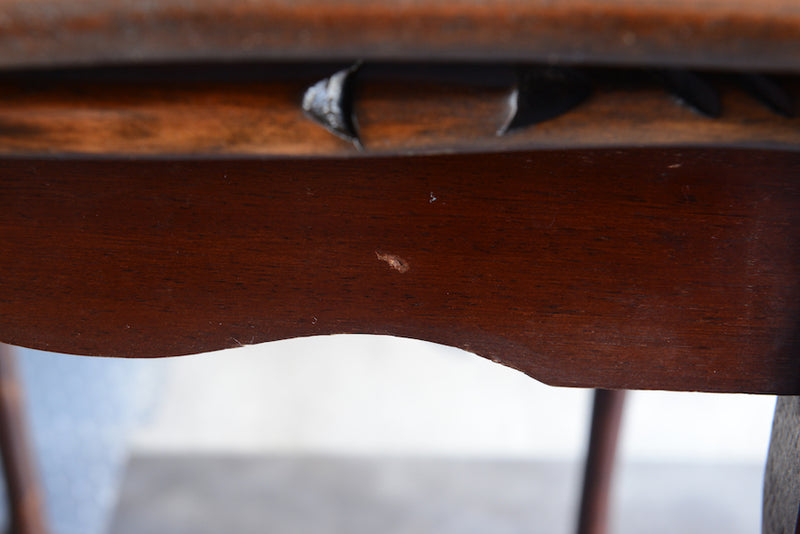 ヴィンテージマホガニーネストテーブル