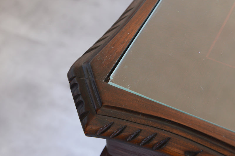 ヴィンテージマホガニーネストテーブル