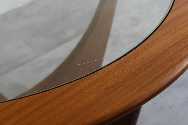 G-PLAN　ジープラン　アストロガラストップローテーブル
