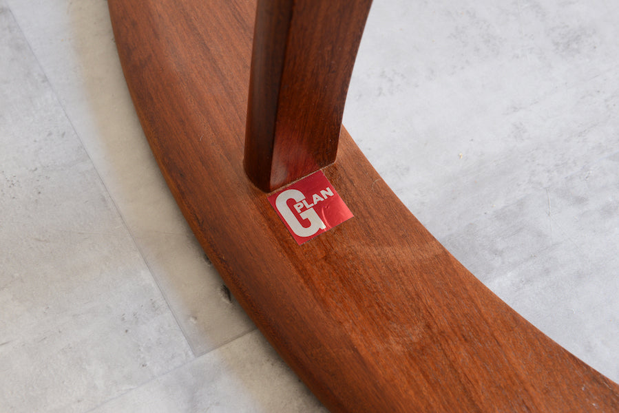 G-PLAN（ジープラン）アストロ ガラストップ ローテーブル