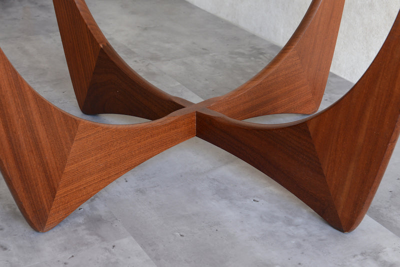 G-PLAN　ジープラン　アストロガラストップローテーブル