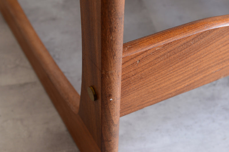 デンマークヴィンテージ　タイルトップローテーブル