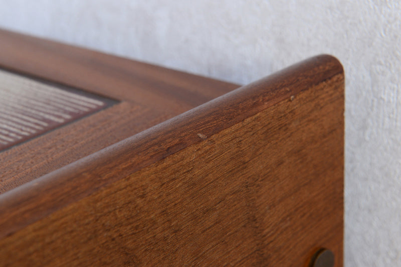 デンマークヴィンテージ　タイルトップローテーブル