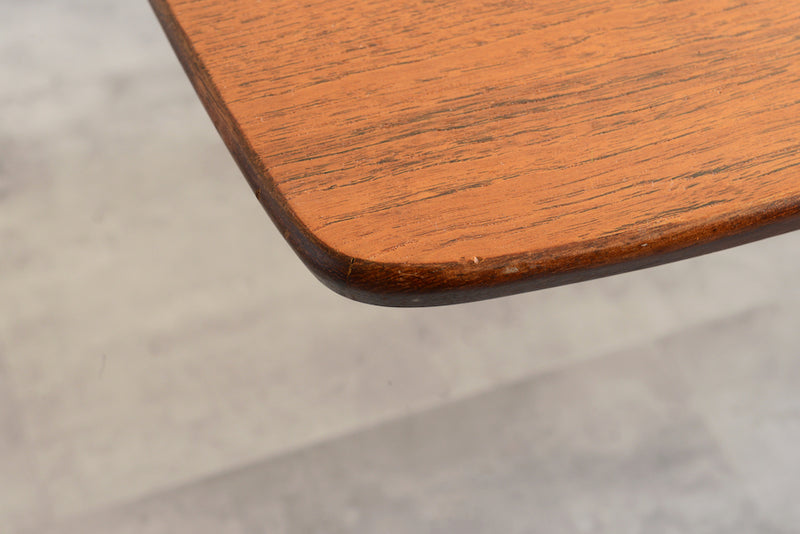 60Ｓミッドセンチュリー　チーク ローテーブル01