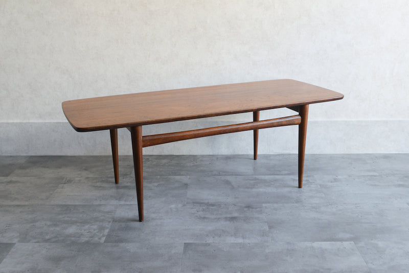 60Ｓミッドセンチュリー　チーク ローテーブル01