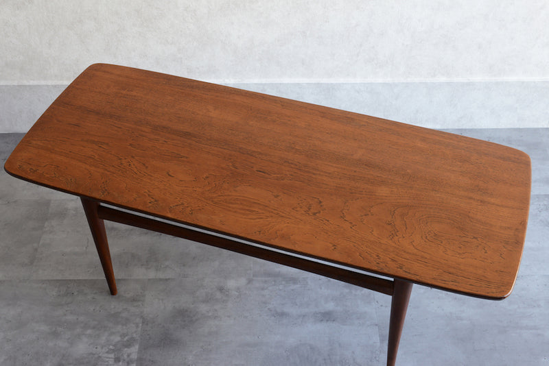 60Ｓミッドセンチュリー　チーク ローテーブル01