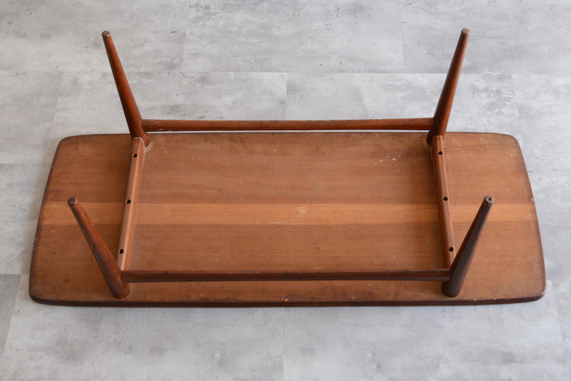 60Ｓミッドセンチュリー　チーク ローテーブル01