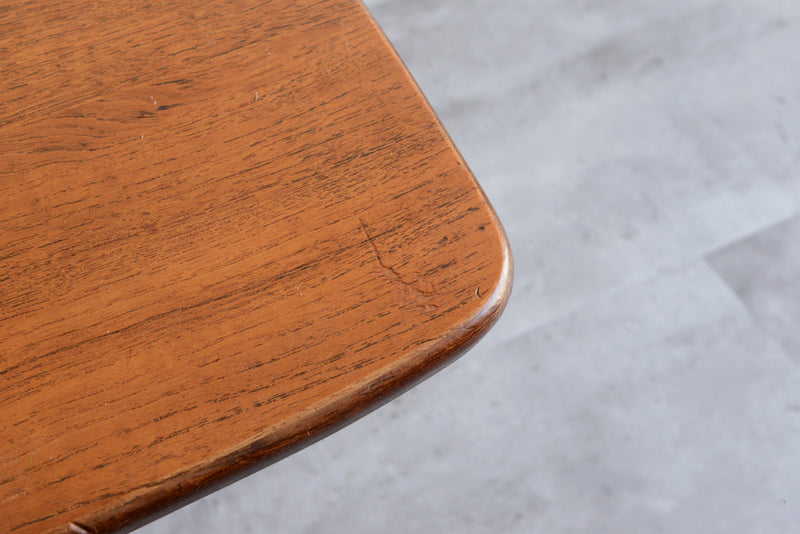 60Ｓミッドセンチュリー　チーク ローテーブル01