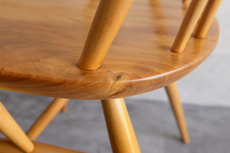 ERCOL　アーコール　アーム付クエーカーチェア05