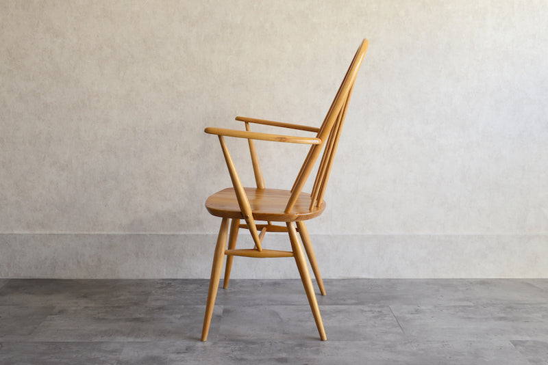 ERCOL　アーコール　アーム付クエーカーチェア05