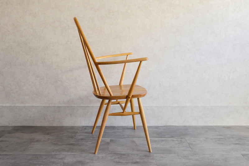 ERCOL　アーコール　アーム付クエーカーチェア05