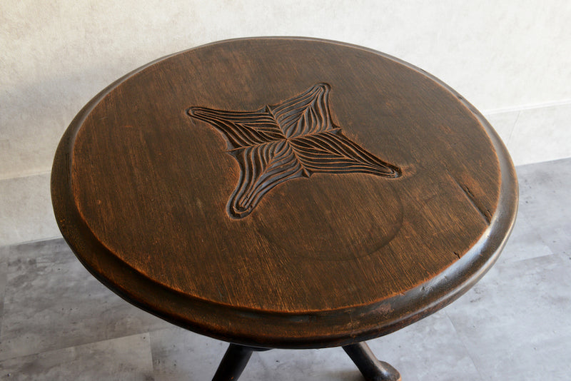 オランダ　アンティーク 　サイドテーブル 　