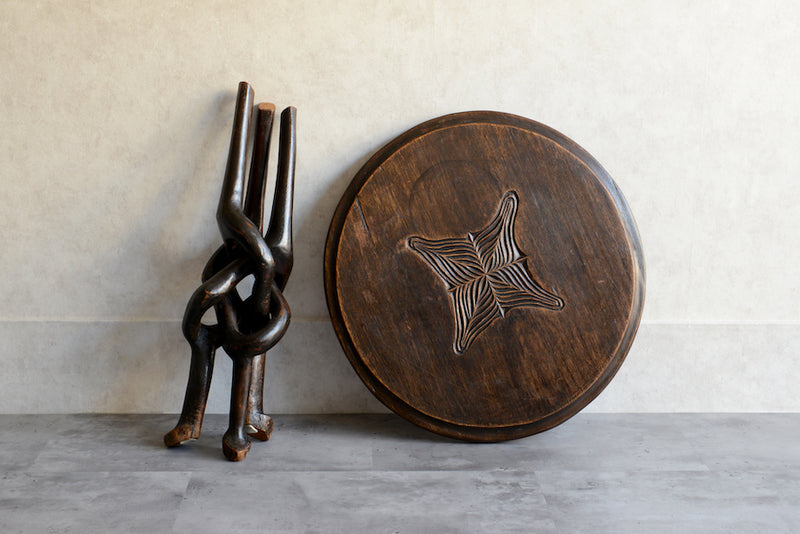 オランダ　アンティーク 　サイドテーブル 　