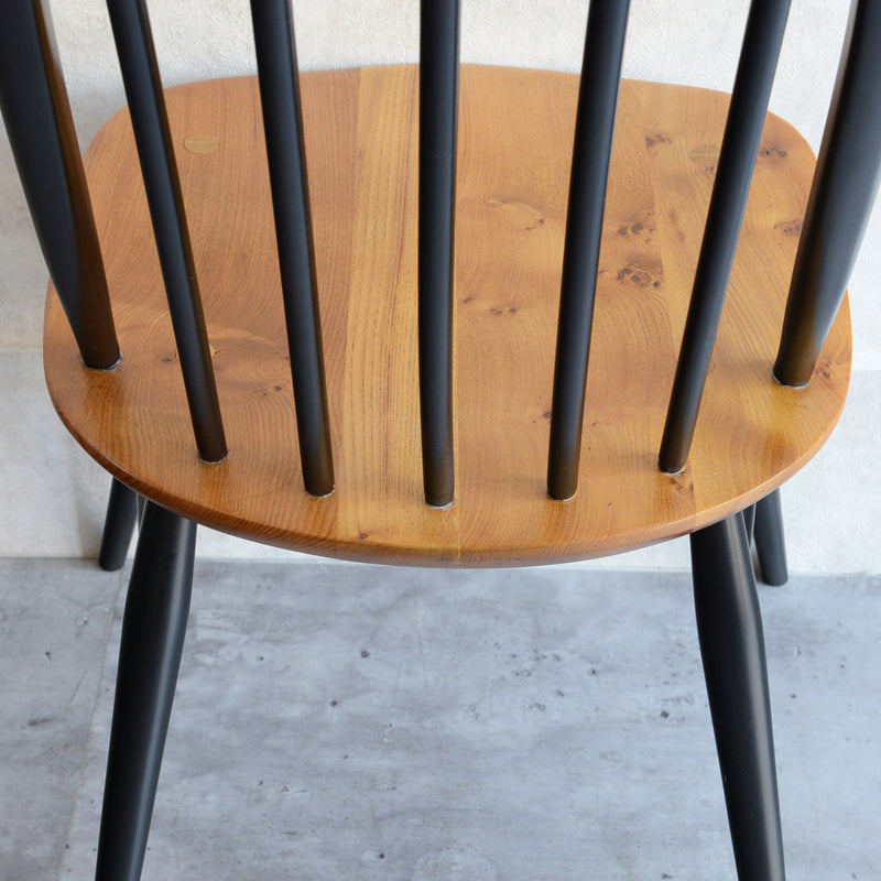 ERCOL アーコール クエーカーチェア (ブラック＆ナチュラル) 02