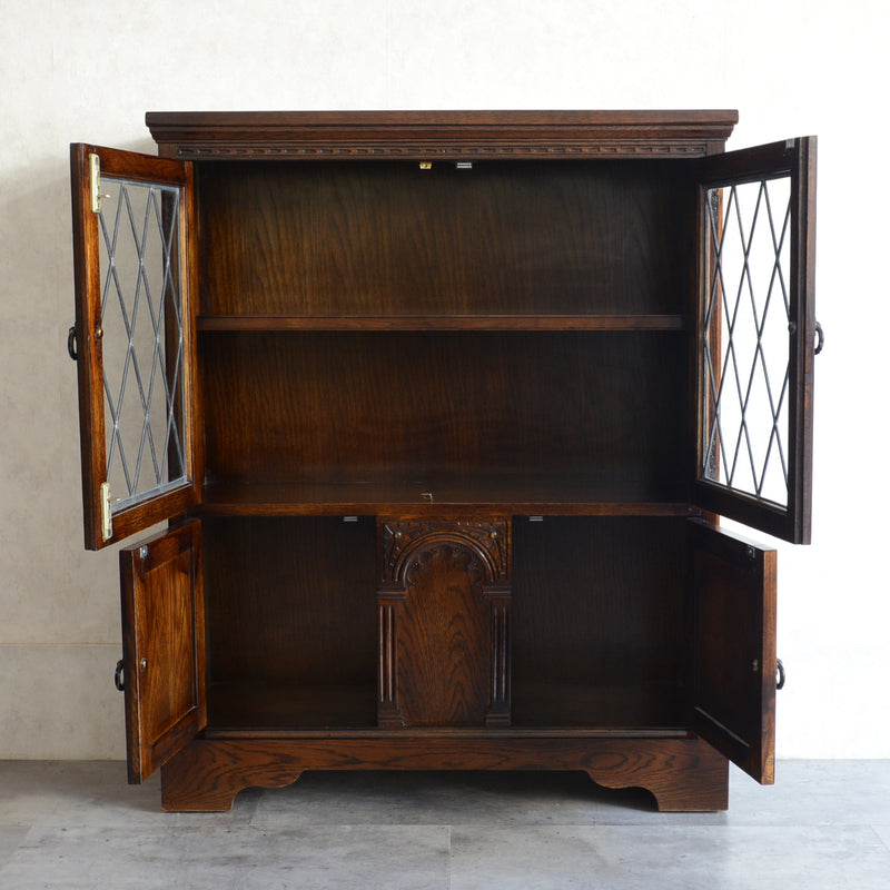 イギリス クラシック   ガラスキャビネット 04