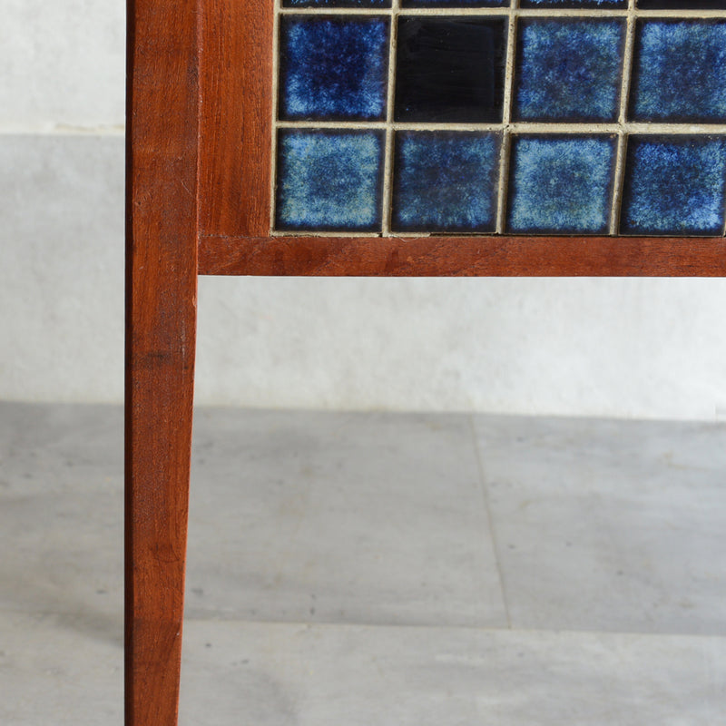 デンマークヴィンテージ  ブルータイルプランター