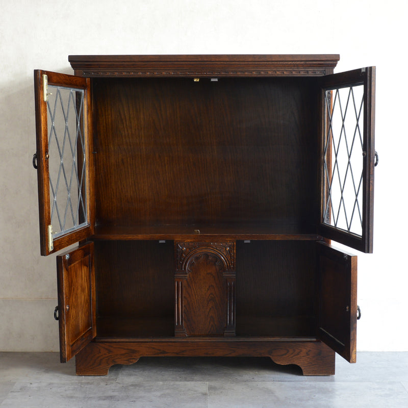 イギリス クラシック   ガラスキャビネット 04