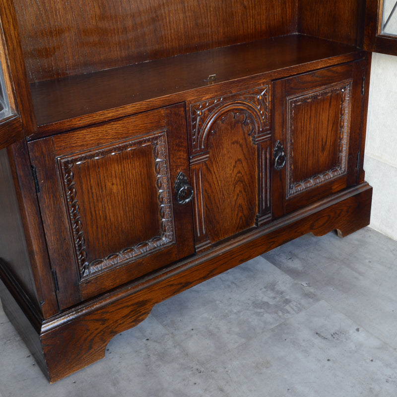 イギリス クラシック   ガラスキャビネット 04