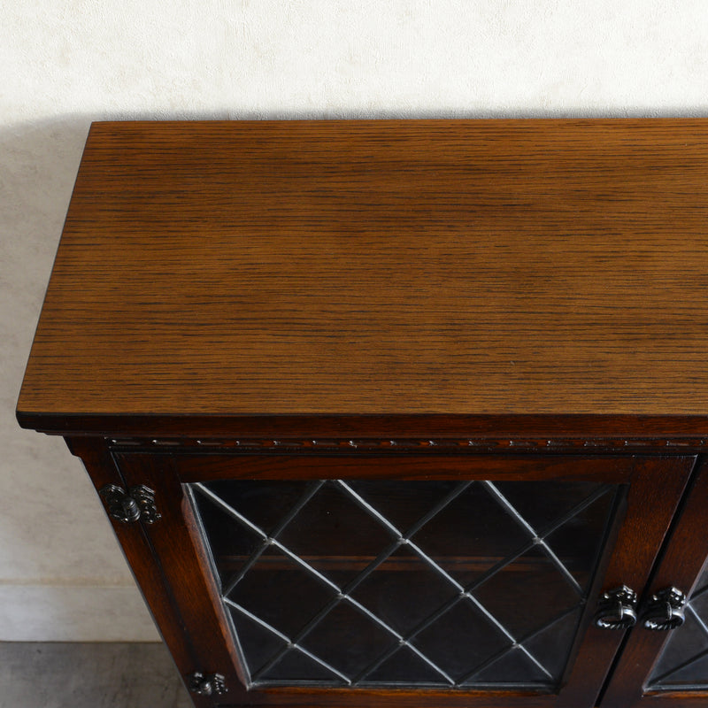 イギリス クラシック   ガラスキャビネット 04