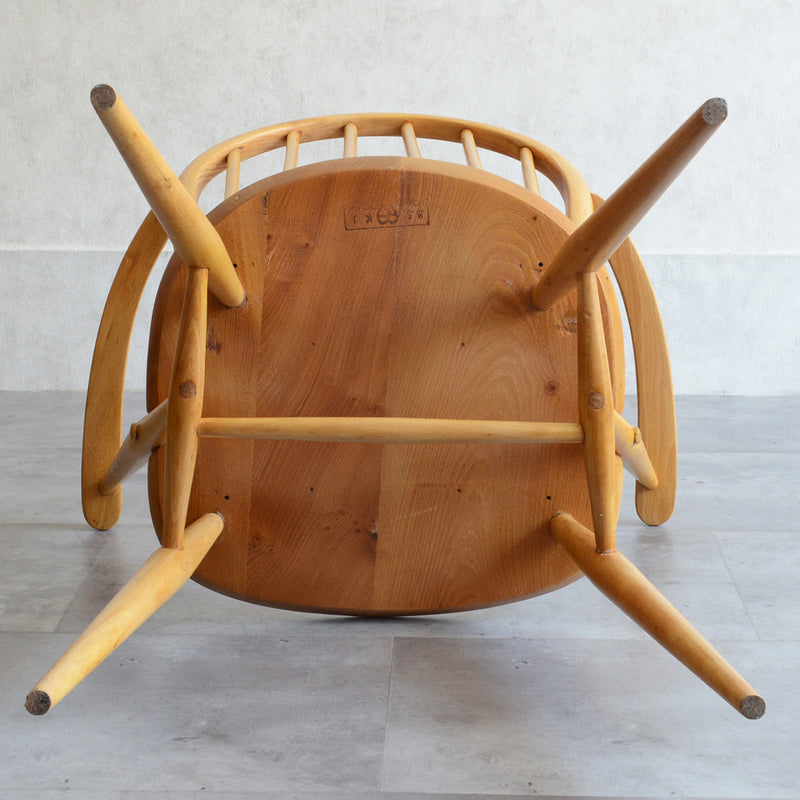 Y様ご見学　ERCOL アーコール　アーム付フープバックチェア 01 (剥離再塗装済）