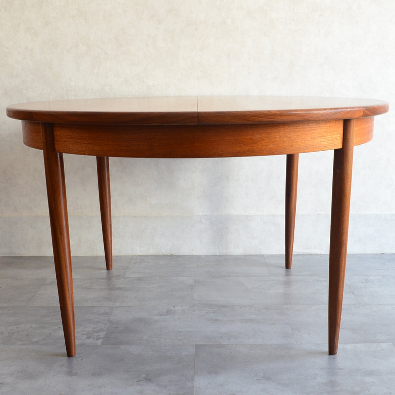 G-PLAN ジープラン　エクステンション ラウンドテーブル75(天板剥離再塗装）