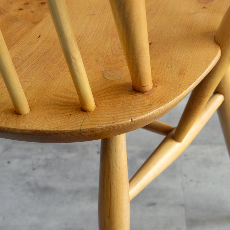 Y様ご見学　ERCOL アーコール　アーム付フープバックチェア 01 (剥離再塗装済）