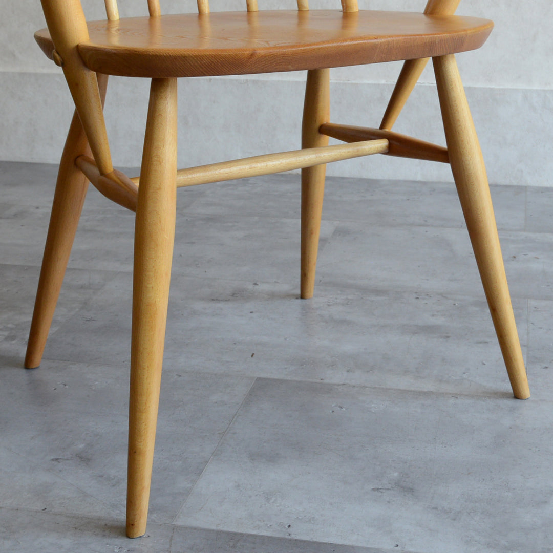 Y様ご見学　ERCOL アーコール　アーム付フープバックチェア 01 (剥離再塗装済）