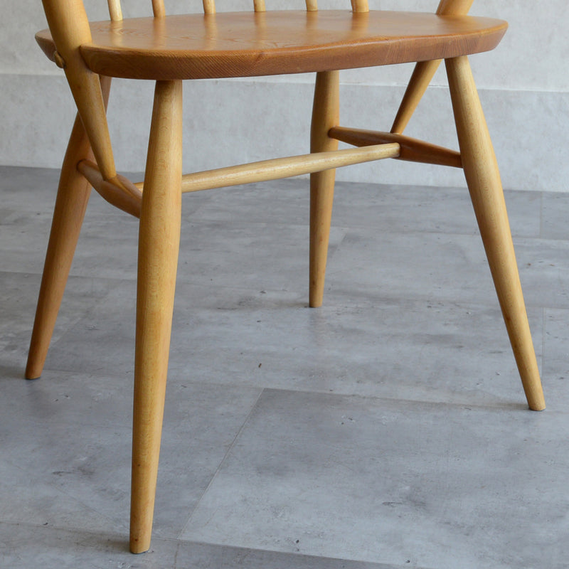 Y様ご見学　ERCOL アーコール　アーム付フープバックチェア 01 (剥離再塗装済）