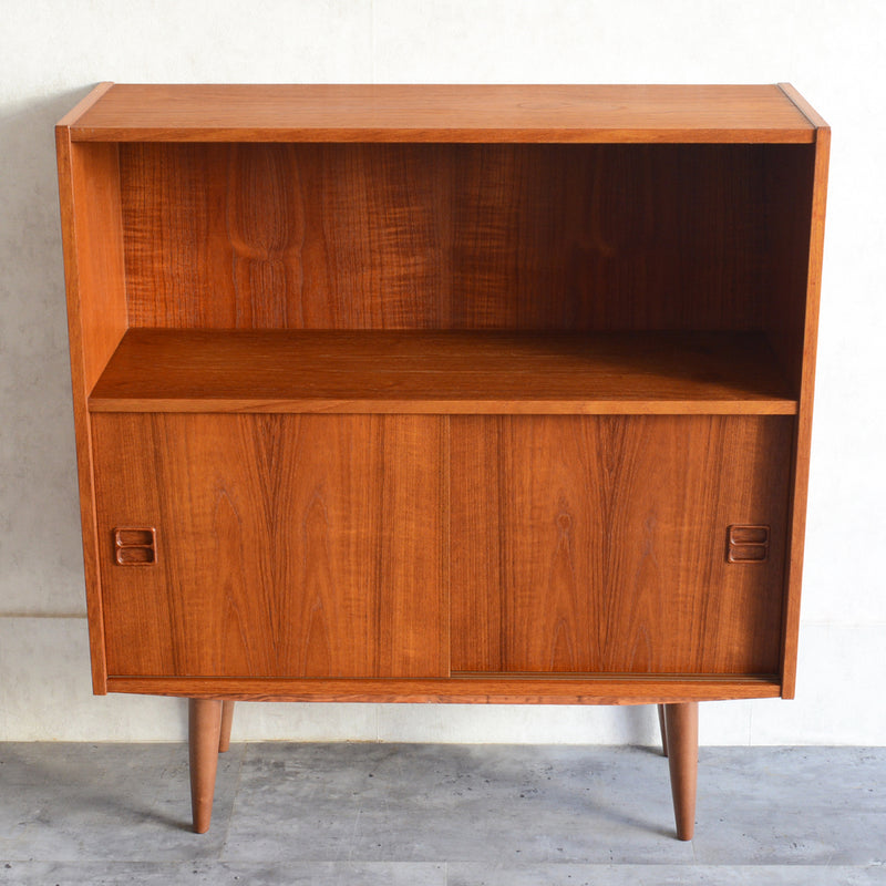 デンマーク ヴィンテージシェルフ 5-5木扉付