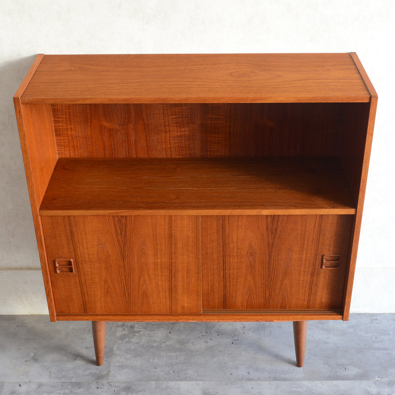 デンマーク ヴィンテージシェルフ 5-5木扉付