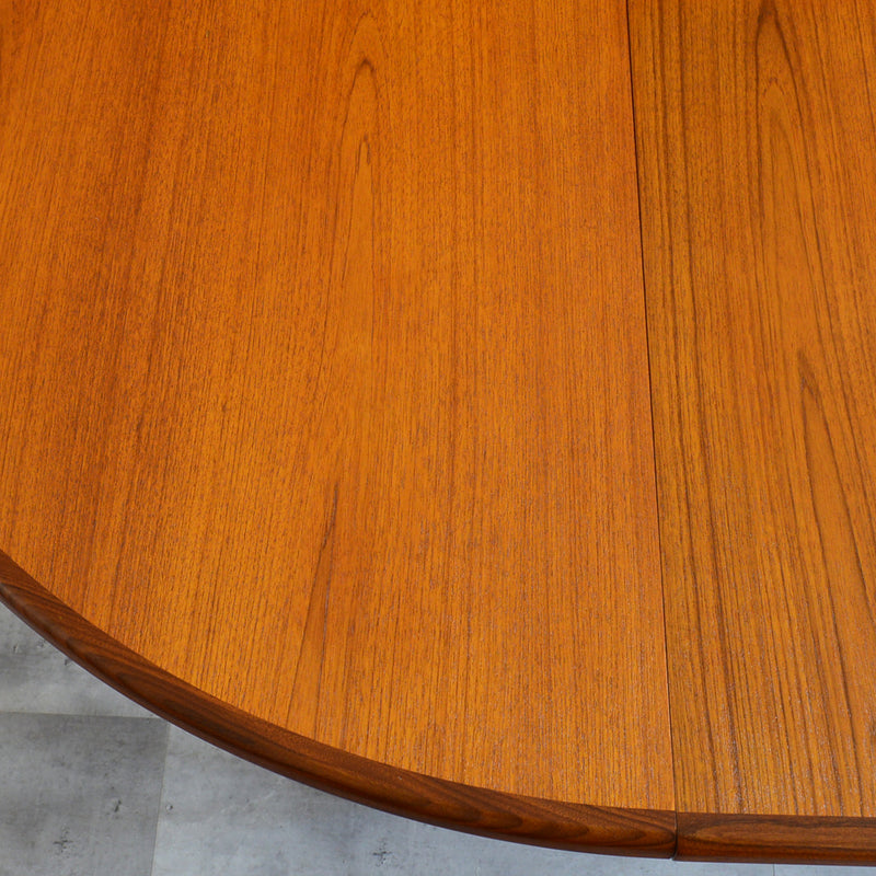 G-PLAN ジープラン　エクステンション ラウンドテーブル75(天板剥離再塗装）