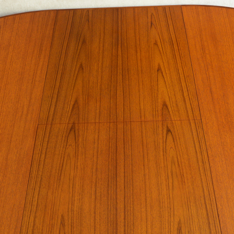 G-PLAN ジープラン　エクステンション ラウンドテーブル75(天板剥離再塗装）