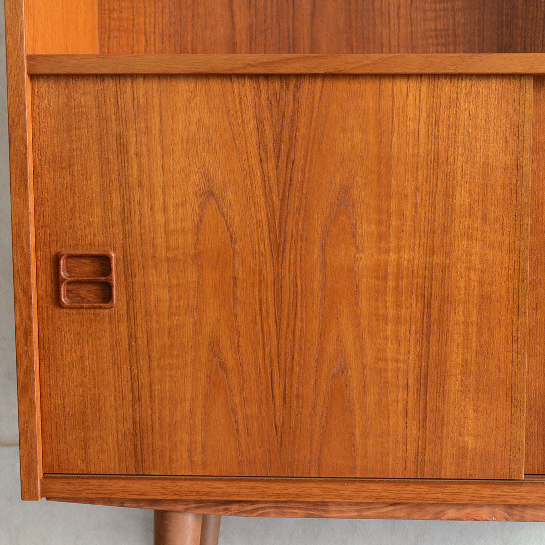 デンマーク ヴィンテージシェルフ 5-5木扉付