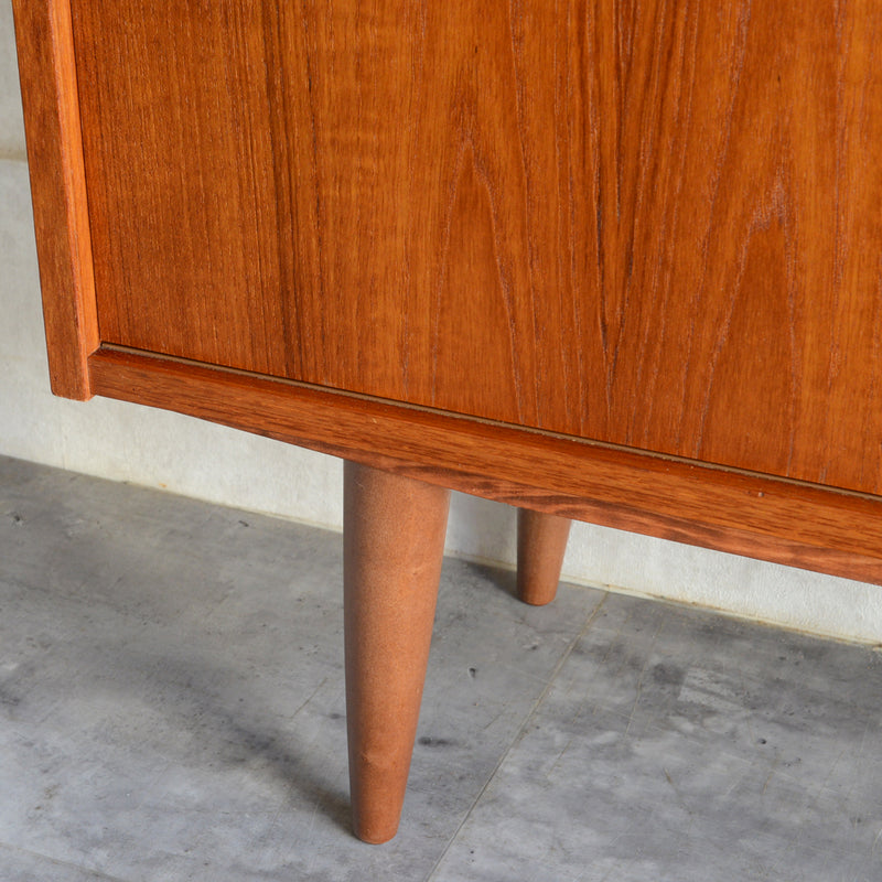 デンマーク ヴィンテージシェルフ 5-5木扉付