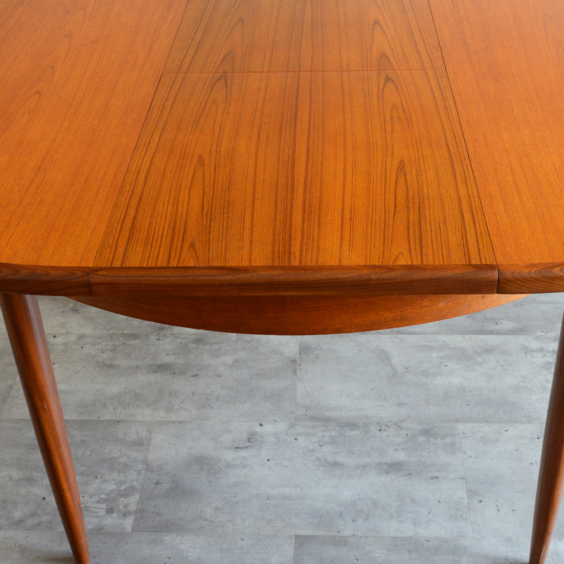 G-PLAN ジープラン　エクステンション ラウンドテーブル75(天板剥離再塗装）