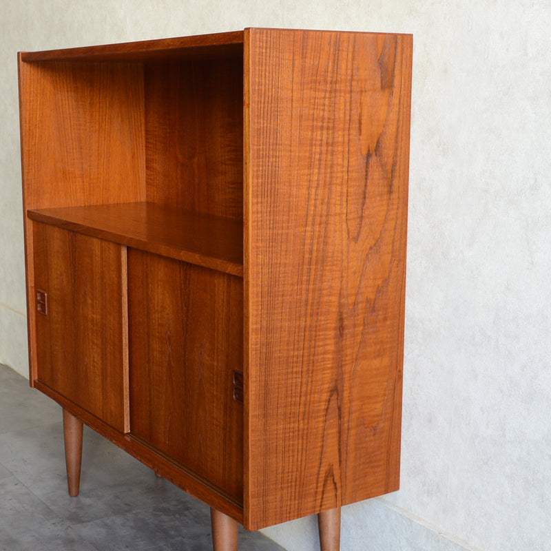 デンマーク ヴィンテージシェルフ 5-5木扉付