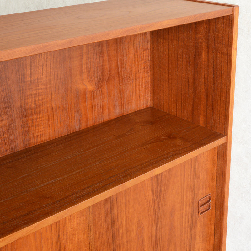 デンマーク ヴィンテージシェルフ 5-5木扉付