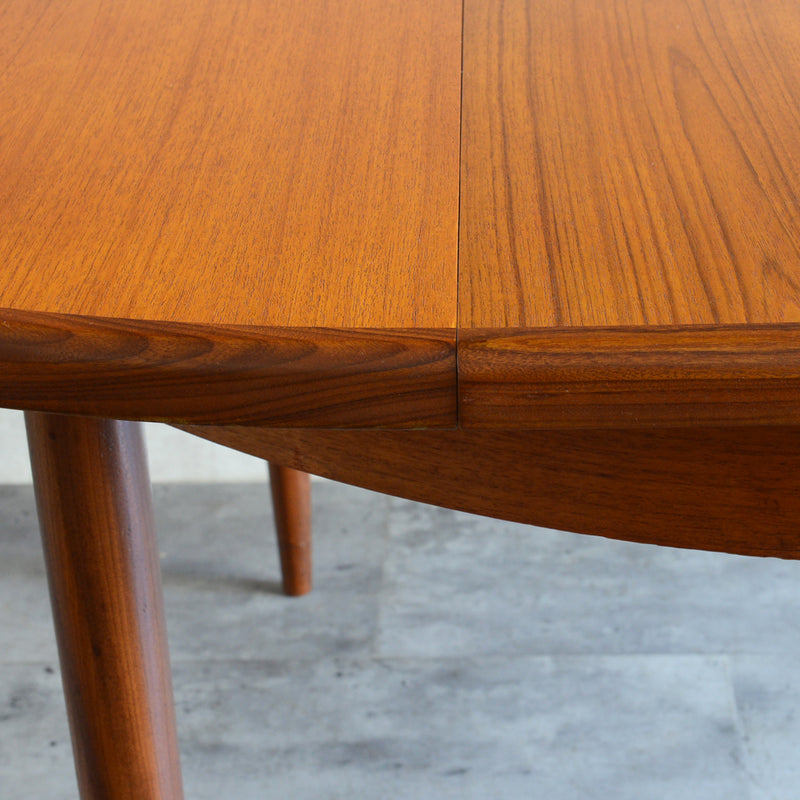 G-PLAN ジープラン　エクステンション ラウンドテーブル75(天板剥離再塗装）