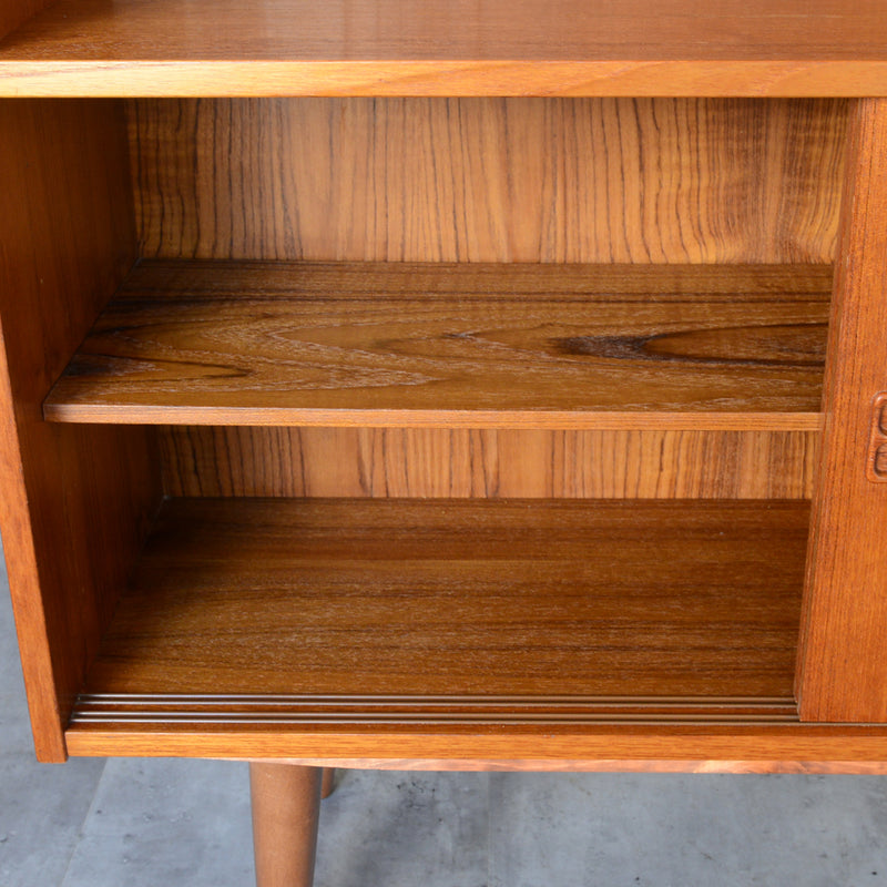 デンマーク ヴィンテージシェルフ 5-5木扉付