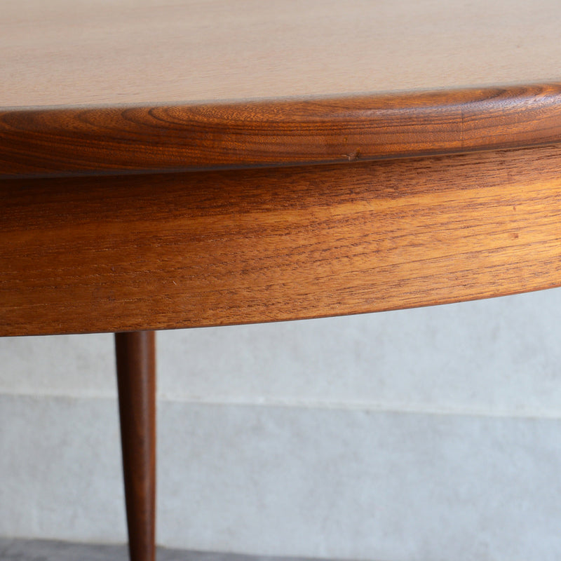 G-PLAN ジープラン　エクステンション ラウンドテーブル75(天板剥離再塗装）