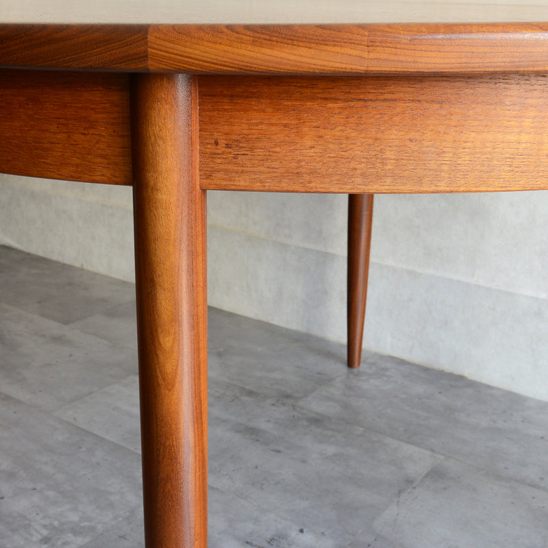 G-PLAN ジープラン　エクステンション ラウンドテーブル75(天板剥離再塗装）