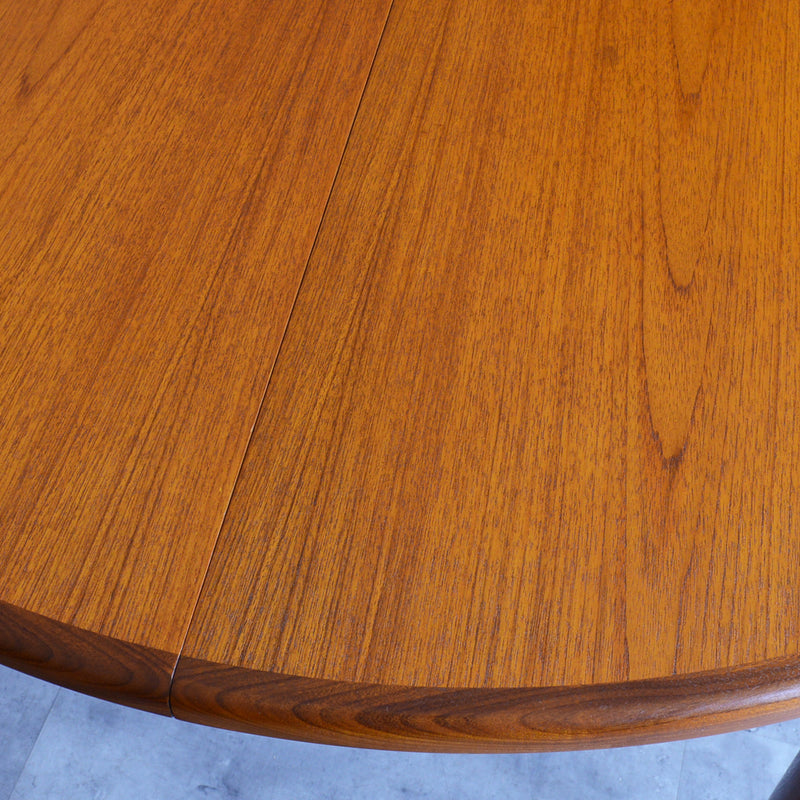 G-PLAN ジープラン　エクステンション ラウンドテーブル75(天板剥離再塗装）