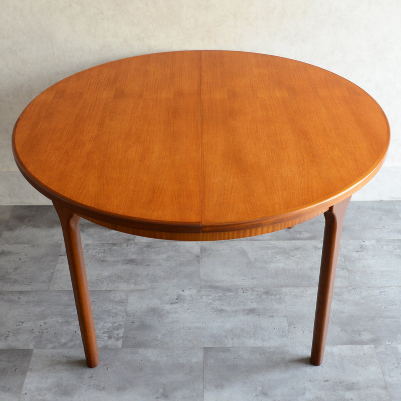 McINTOSH マッキントッシュ ラウンドエクステンション テーブル08（天板剥離再塗装済）