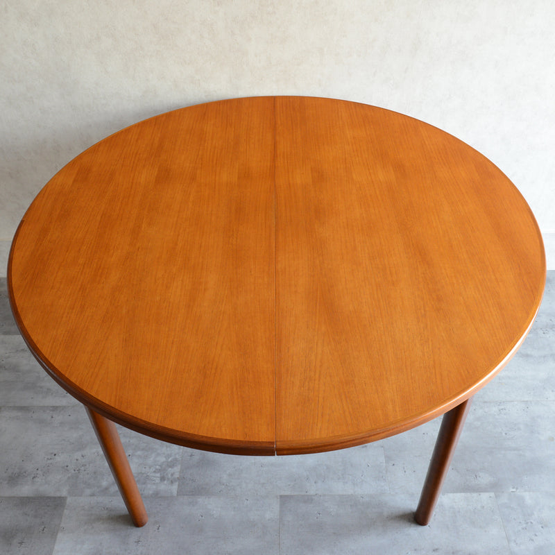 McINTOSH マッキントッシュ ラウンドエクステンション テーブル08（天板剥離再塗装済）