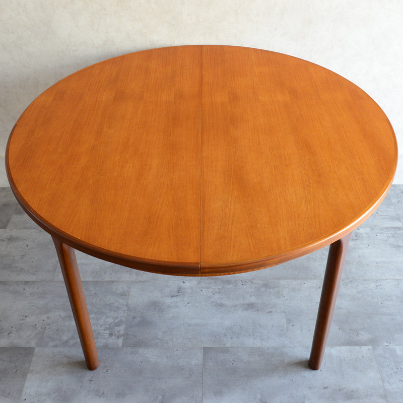 McINTOSH マッキントッシュ ラウンドエクステンション テーブル08（天板剥離再塗装済）