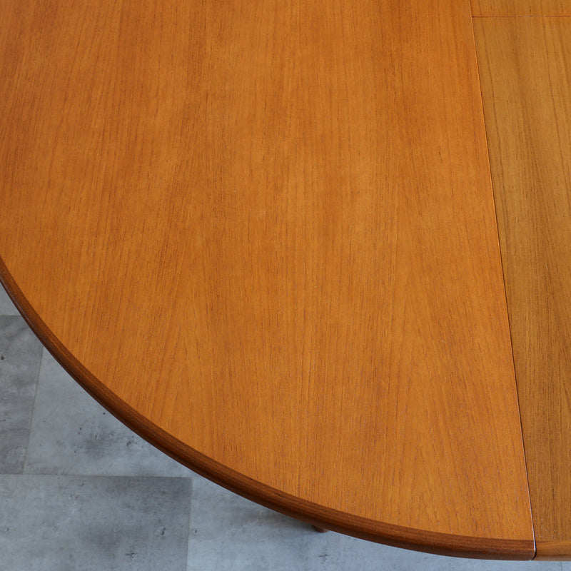 McINTOSH マッキントッシュ ラウンドエクステンション テーブル08（天板剥離再塗装済）