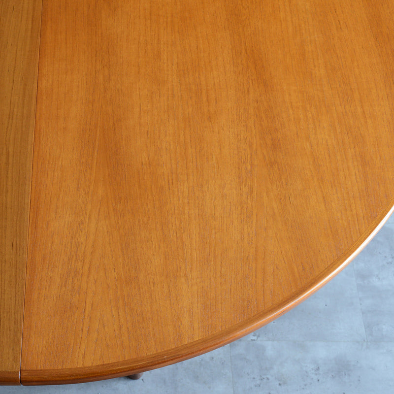 McINTOSH マッキントッシュ ラウンドエクステンション テーブル08（天板剥離再塗装済）